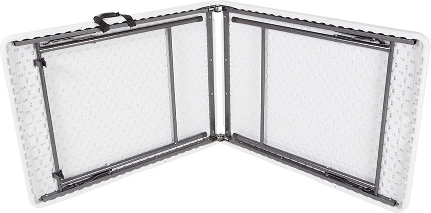 Perel folding table Camping Tisch Weiß FP183 Belastbarkeit (Gewicht) (max.) 100kg