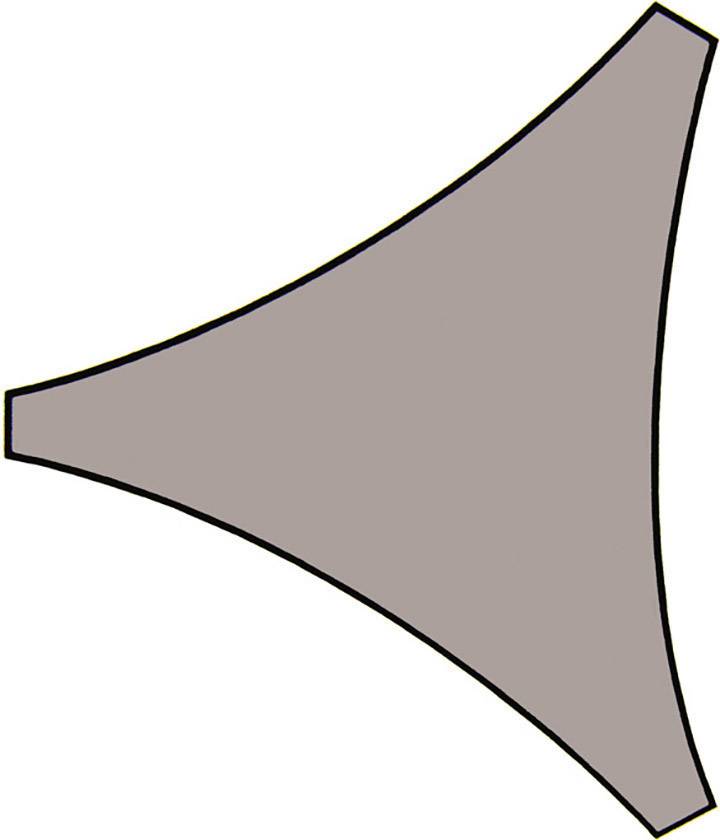 Perel GSS3360TA Sonnensegel sun sails 3600mm x 3600mm 1St.