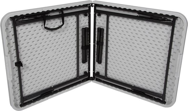 Perel folding table Camping Tisch Weiß FP100N Belastbarkeit (Gewicht) (max.) 80kg