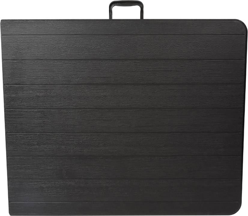 Perel folding table wood Camping Tisch Schwarz FP180W Belastbarkeit (Gewicht) (max.) 100kg