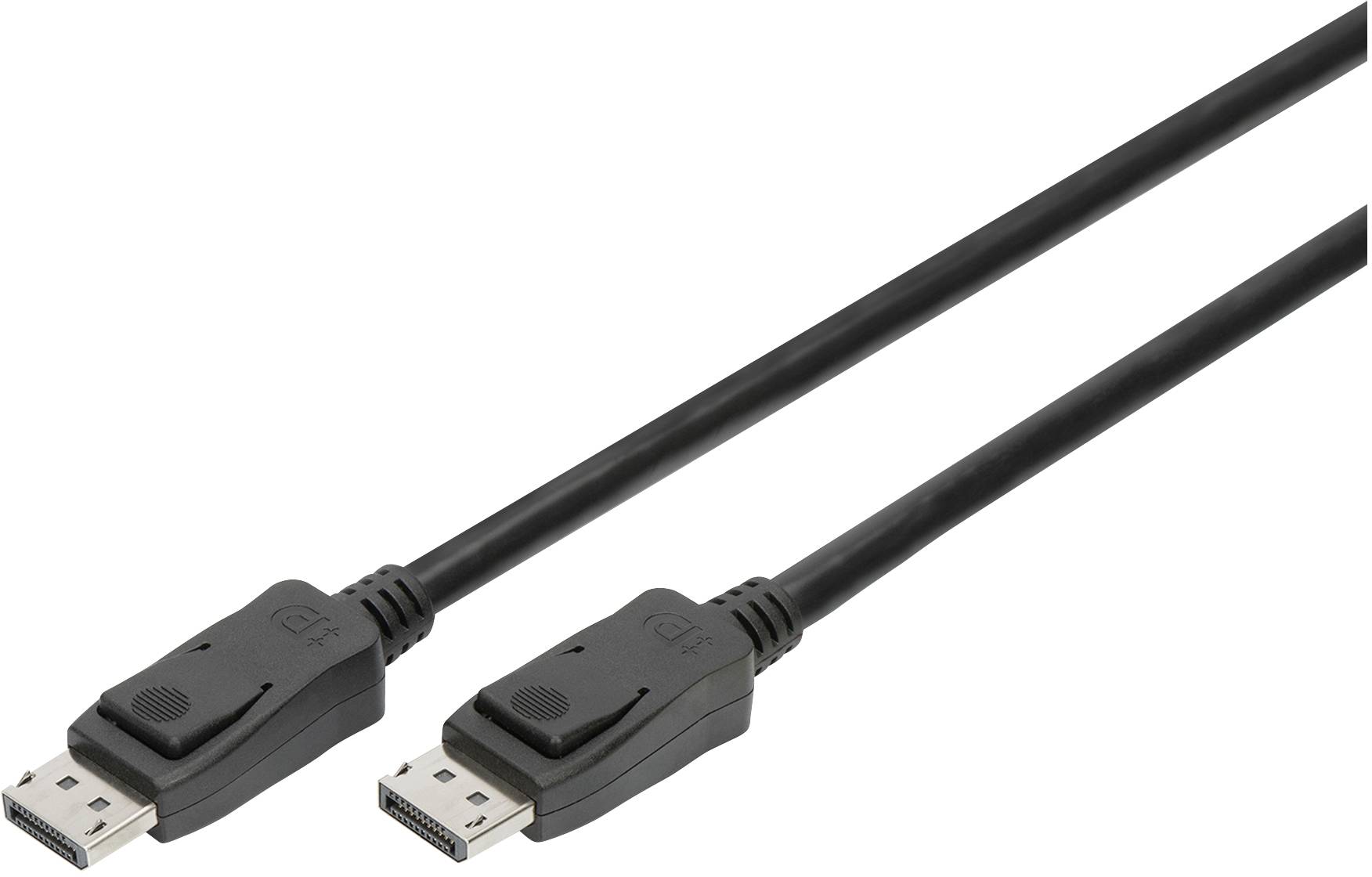 Digitus DisplayPort Anschlusskabel DisplayPort Stecker 1.00m Schwarz AK-340106-010-S DisplayPort-Kabel