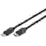 Câble de raccordement Digitus DisplayPort Fiche mâle DisplayPort, Fiche mâle DisplayPort 2.00 m noir AK-340106-020-S Ultra HD
