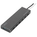Digitus DA-70241-1 7 Port USB 3.2 Gen 1-Hub (USB 3.0) mit Aluminiumgehäuse Schwarz