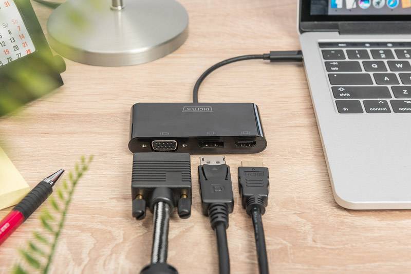 Digitus USB-C® Dockingstation DA-70859 Passend für Marke Dockingstations: Universal