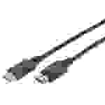 Câble de raccordement Digitus DisplayPort Fiche mâle DisplayPort, Fiche mâle DisplayPort 3.00 m noir DB-340100-030-S contact