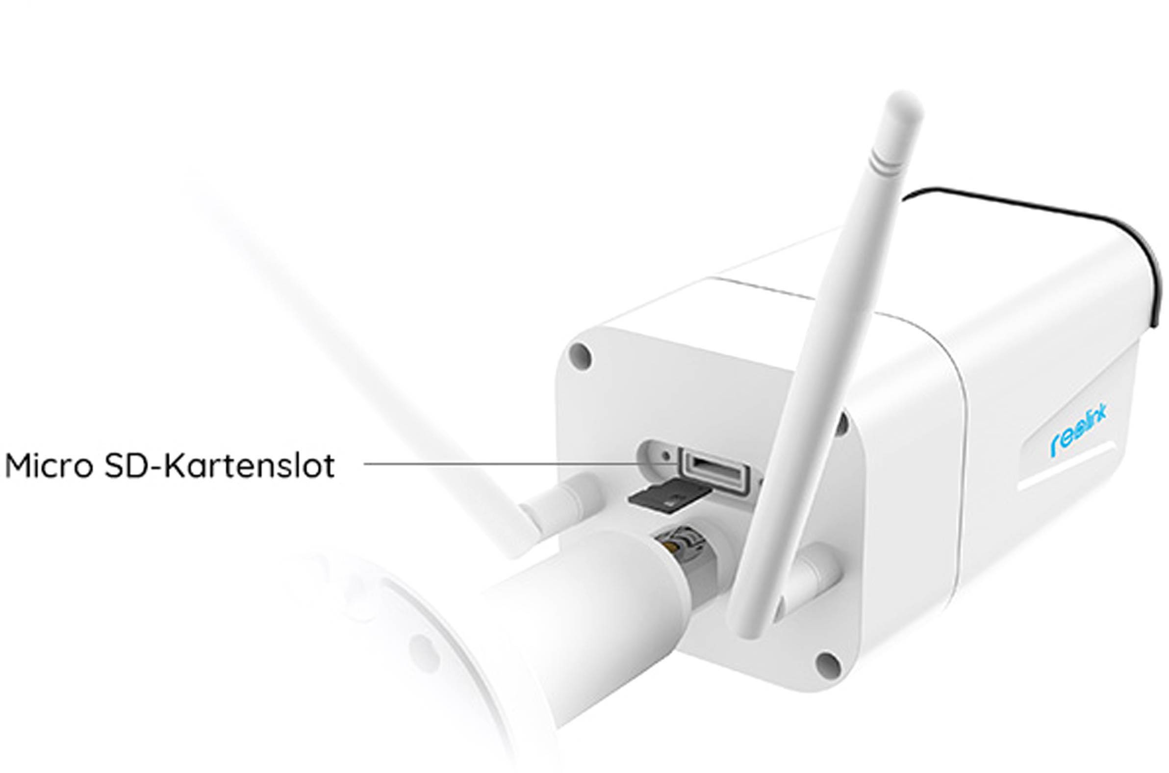 Reolink RL511W +64GB RL511W +64GB WLAN IP Überwachungskamera 2560 x 1920 Pixel