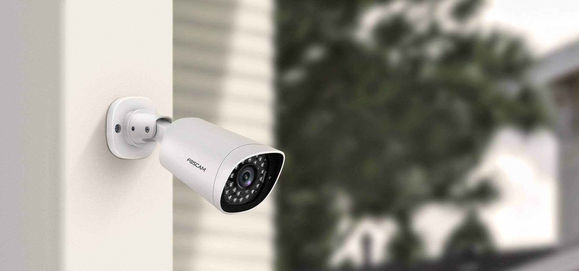 Foscam G4EP, IP-Sicherheitskamera, Outdoor, Kabelgebunden, Decke/Wand, Schwarz, Geschoss