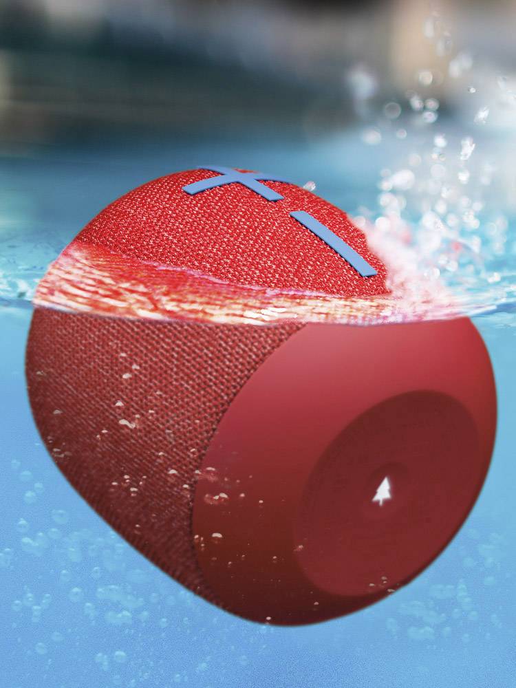 Ultimate Ears WONDERBOOM™ 2 Bluetooth® Lautsprecher Outdoor, tragbar, staubfest, stoßfest, wasserdicht Rot
