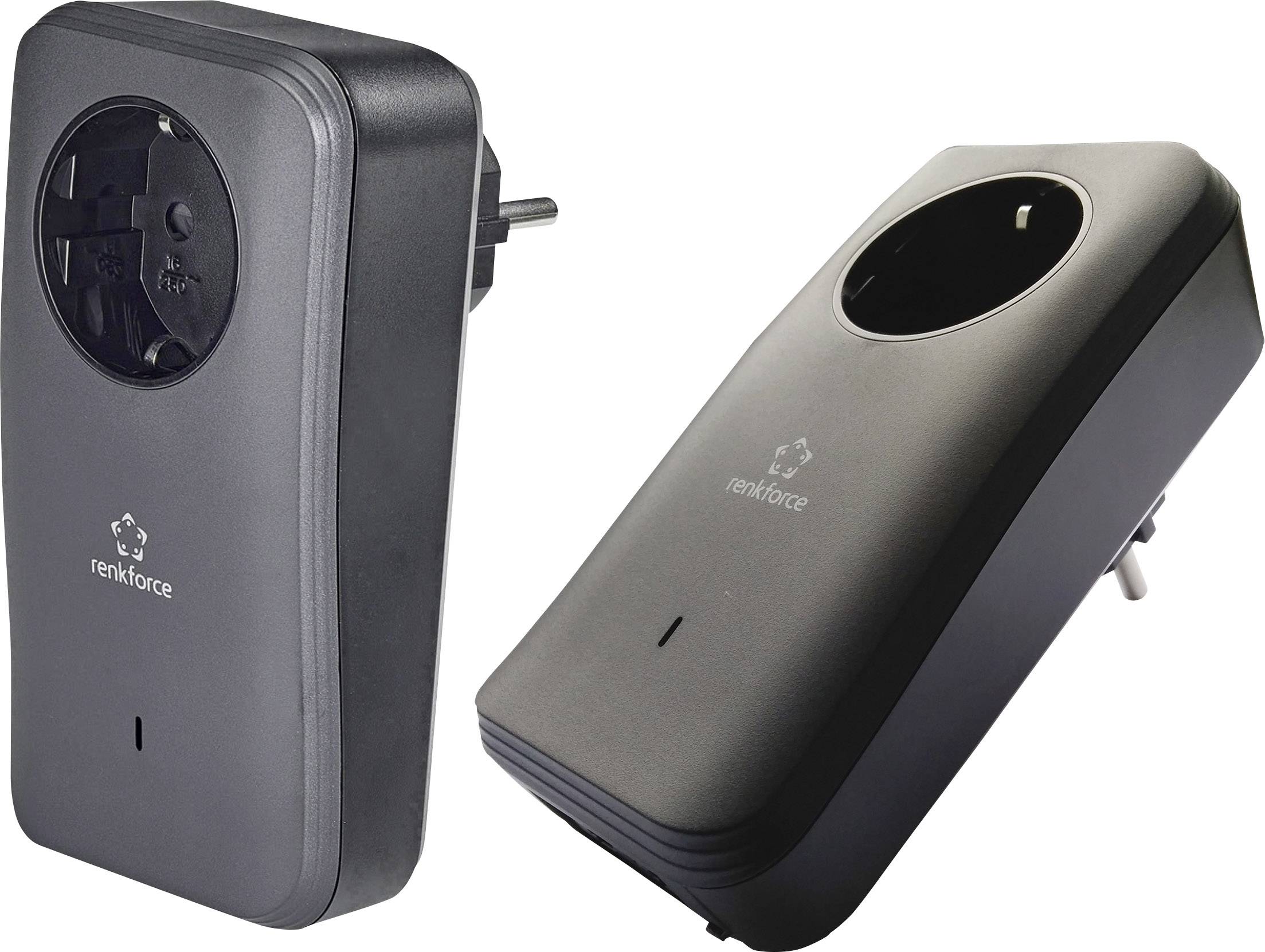 Renkforce PL600D Duo Powerline Einzeladapter Duo Set RF-4287964 500MBit/s