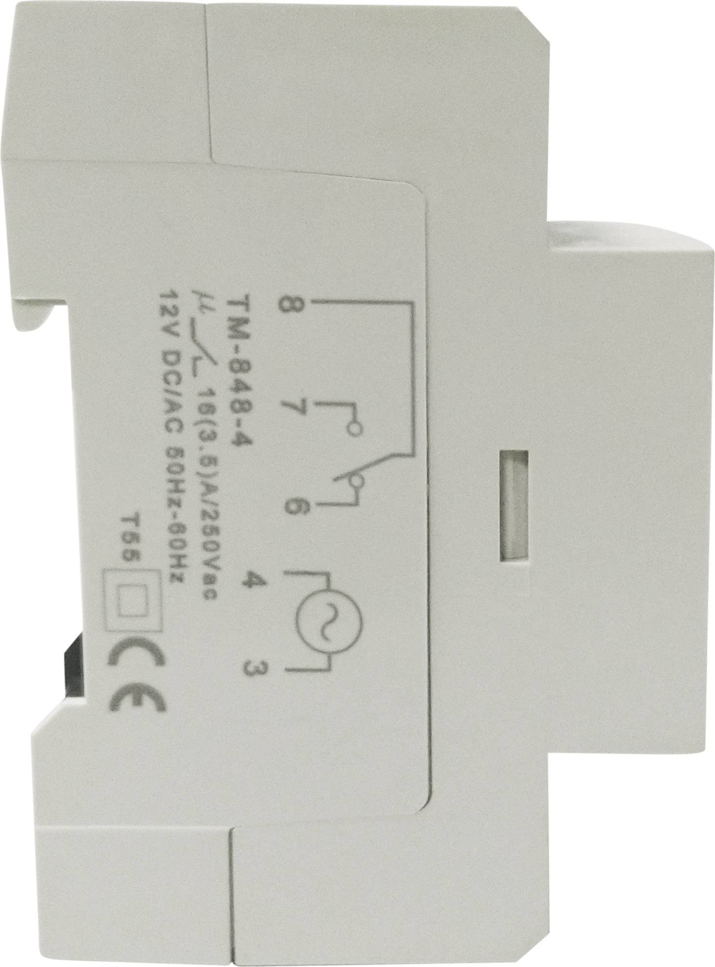 C-Control TM-848-2 Hutschienen-Zeitschaltuhr digital 230 V/AC 4000W