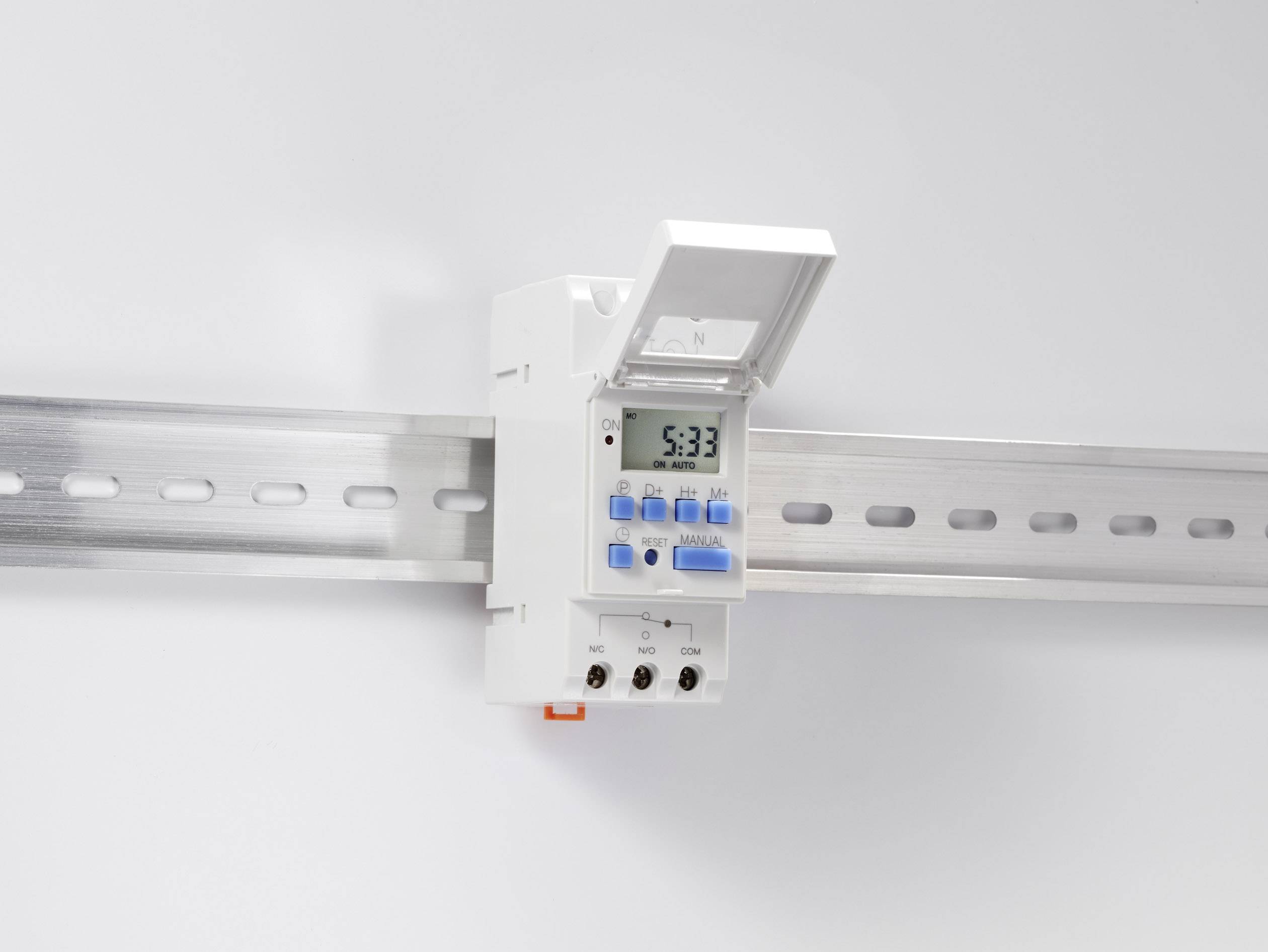 TRU COMPONENTS TC-8576104 Zeitschaltuhr für Hutschiene TRU-DTS-AHC20A 230 V/AC Wochenprogramm