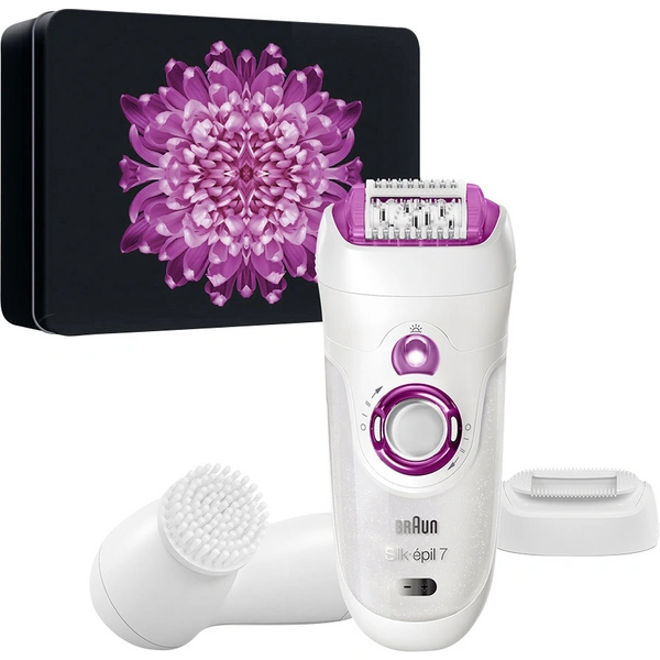 Braun Silk-épil 7 7545 Geschenk-Edition Epilierer Weiß, Pink Braun Silk-épil 7 7545 Geschenk-Edition Epilierer Weiß, Pink