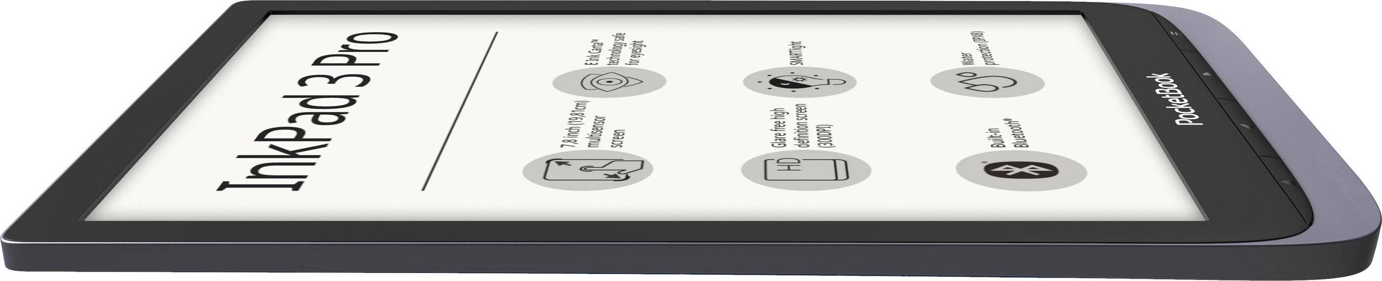 PocketBook InkPad 3 Pro eBook-Reader 19.8 cm (7.8 Zoll) Grau