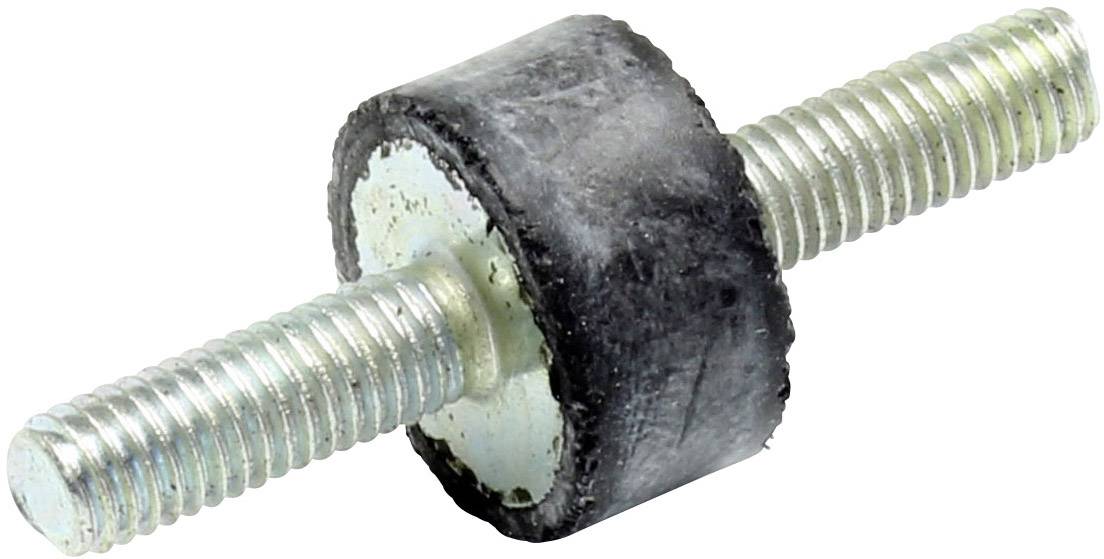 EXTRON Modellbau Schwinggummi (Ø x L) 15mm x 15mm