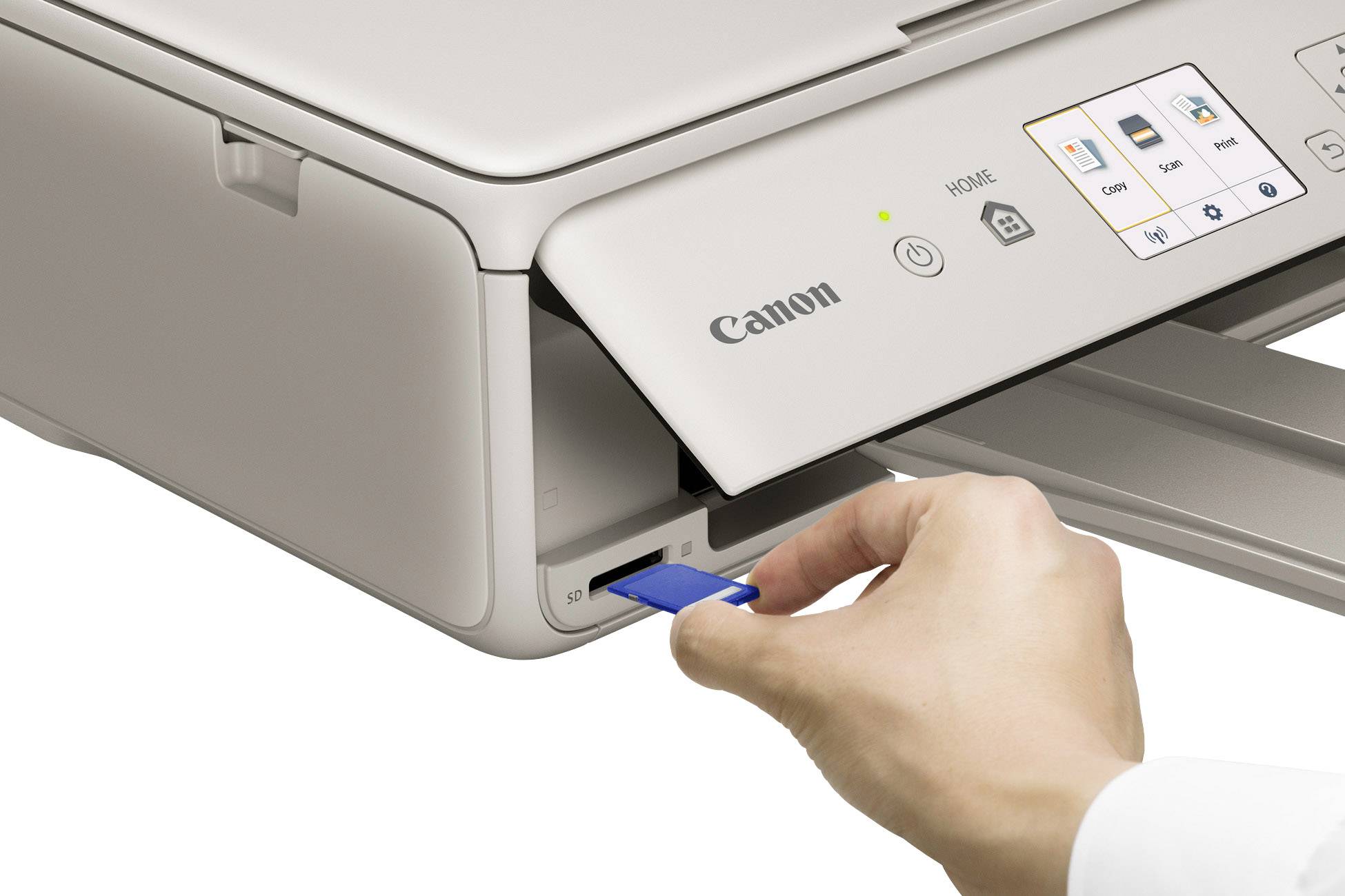 Canon PIXMA TS5053 Multifunktionsdrucker Tintenstrahl Farbe A4 Drucker, Scanner, Kopierer WLAN