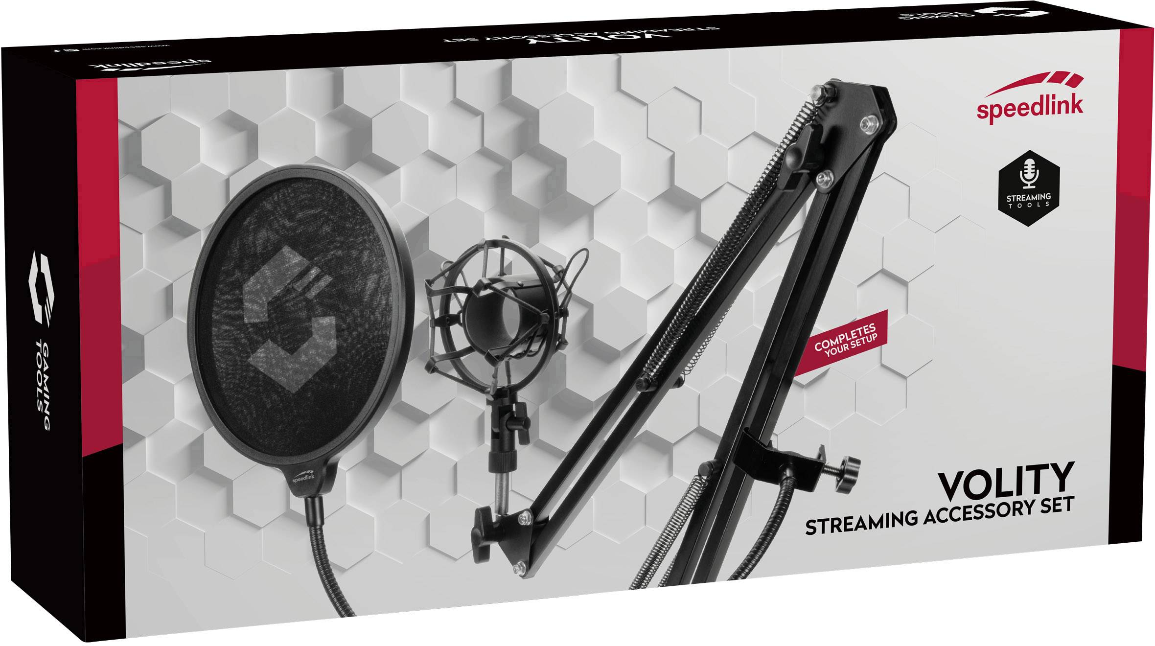 SpeedLink Volity Mikrofon-Set Schwarz