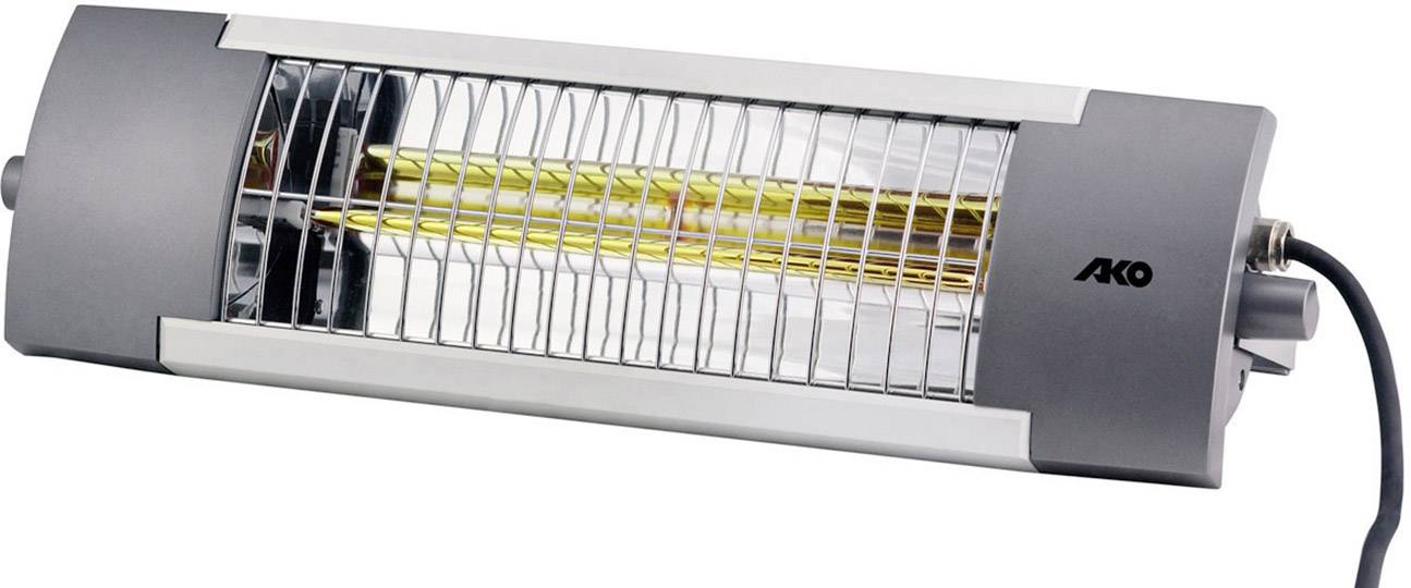 Dimplex BA 1900 Terrassen-Strahler 1900 W Silber-Grau