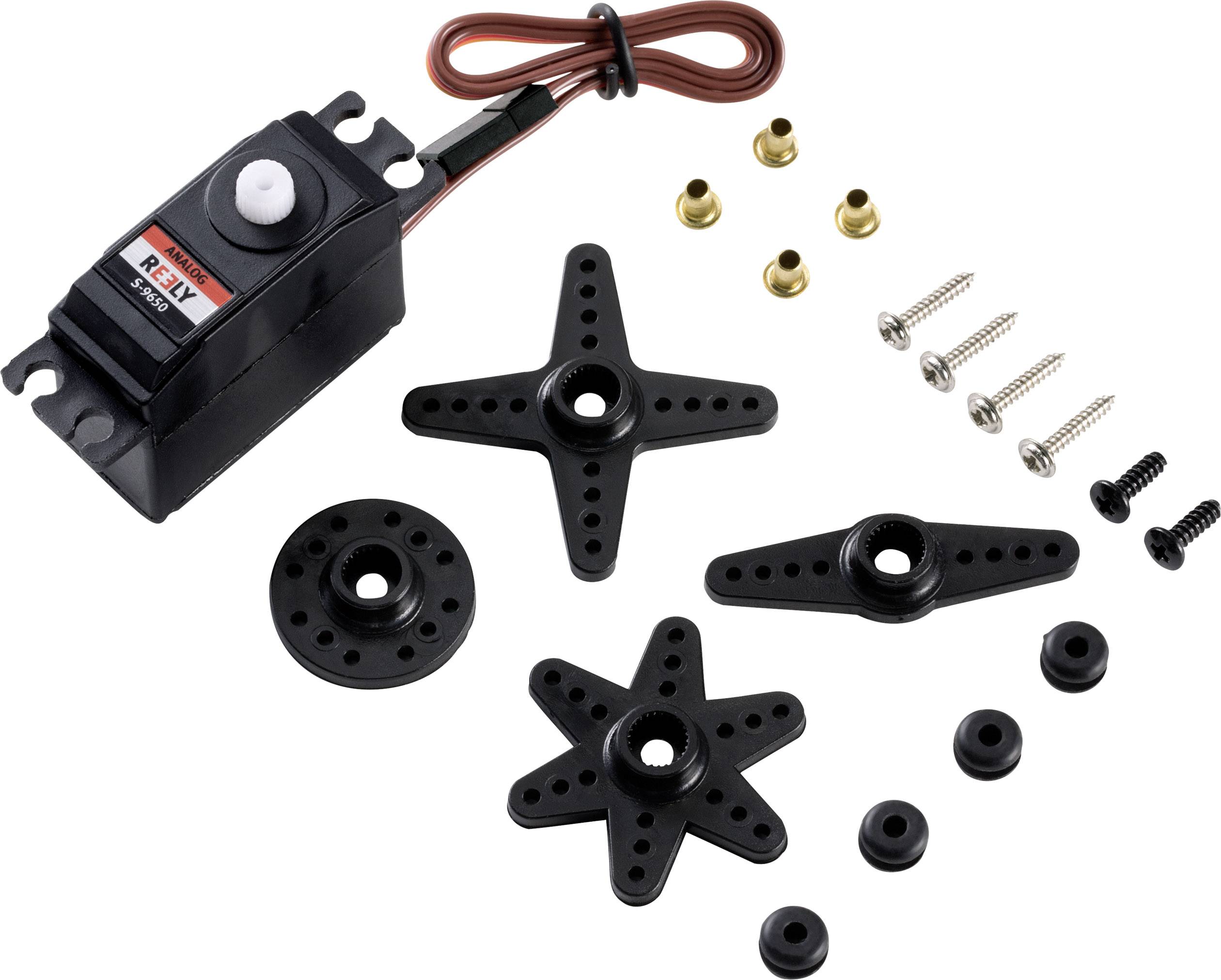 Reely Midi-Servo Analog-Servo Getriebe-Material: Plastik Stecksystem: JR