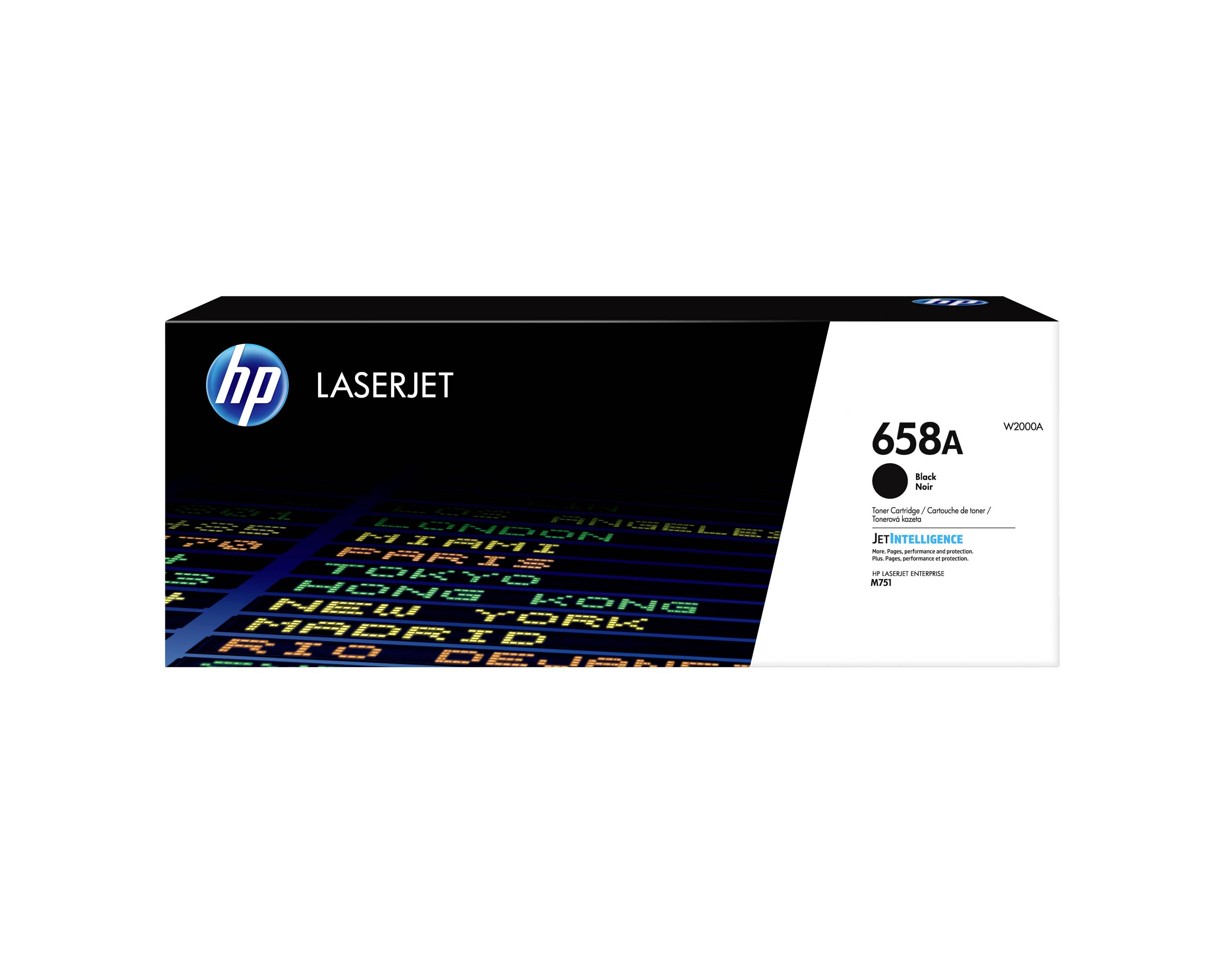 HP Toner 658A Original Schwarz 7000 Seiten W2000A
