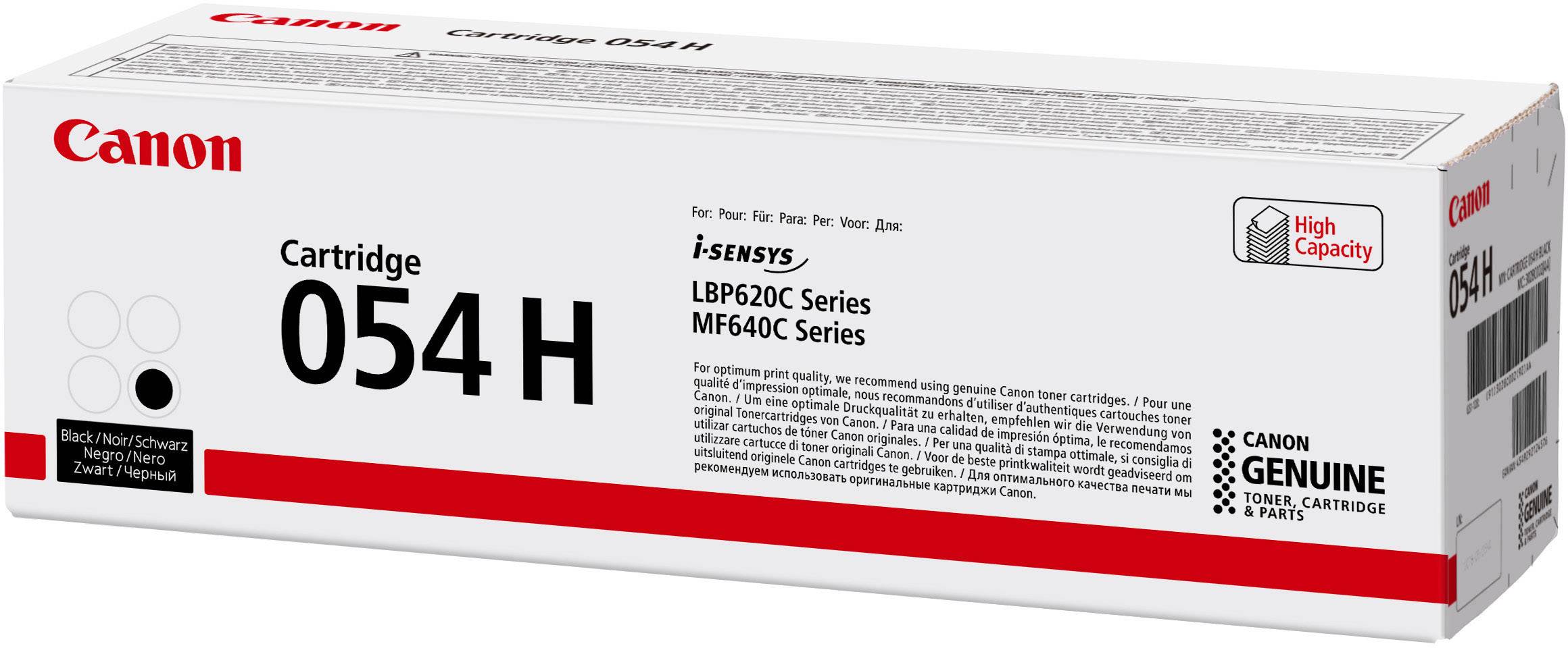 Canon Toner 054H Original Schwarz 3100 Seiten 3028C002
