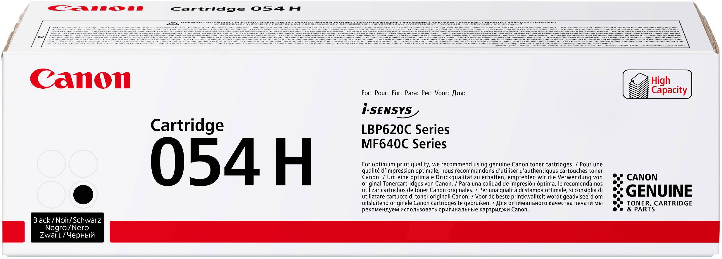 Canon Toner 054H Original Schwarz 3100 Seiten 3028C002