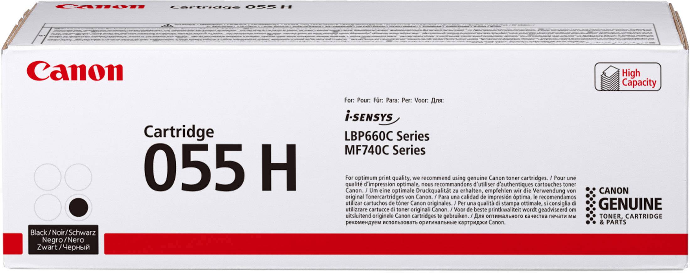 Canon Toner 055H Original Schwarz 7600 Seiten 3020C002