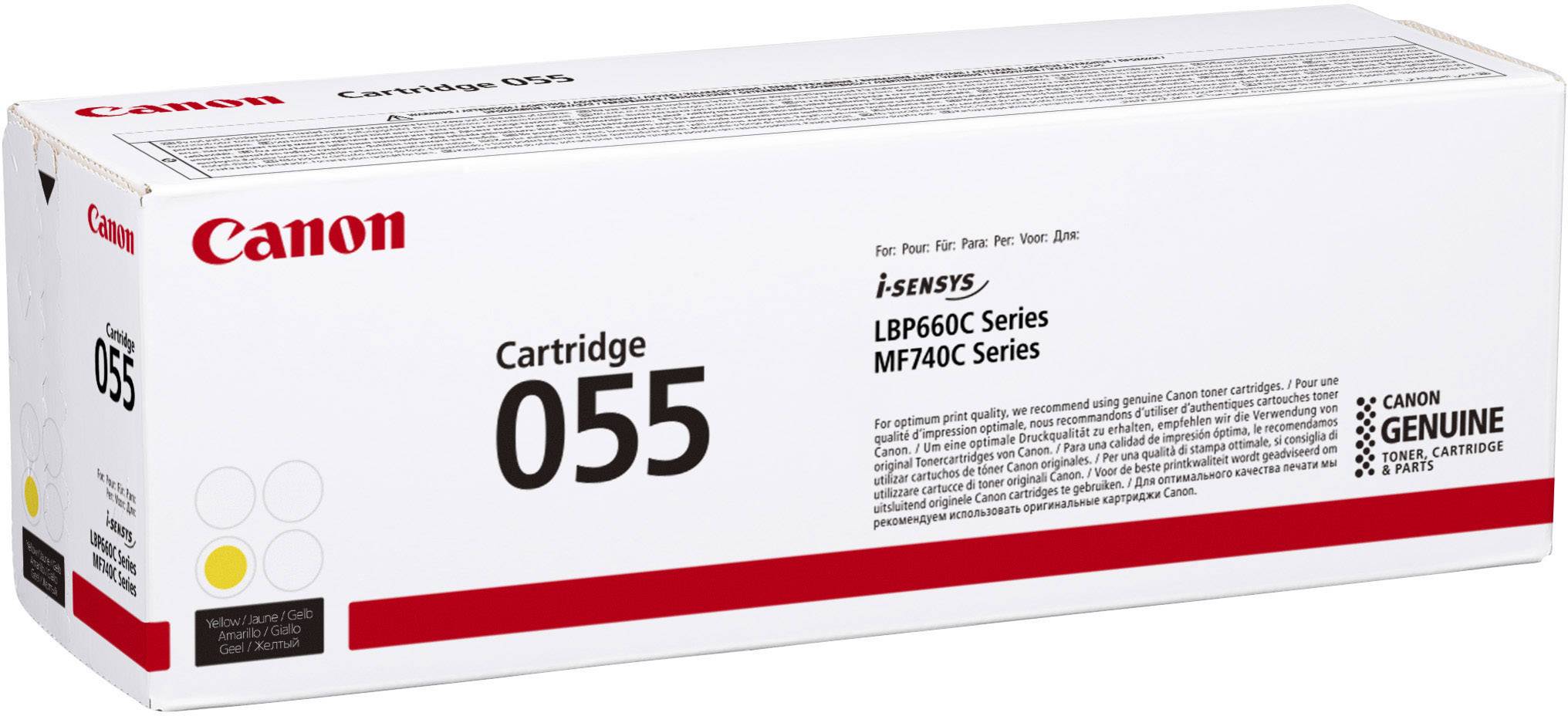Canon Toner 055 Original Gelb 2100 Seiten 3013C002
