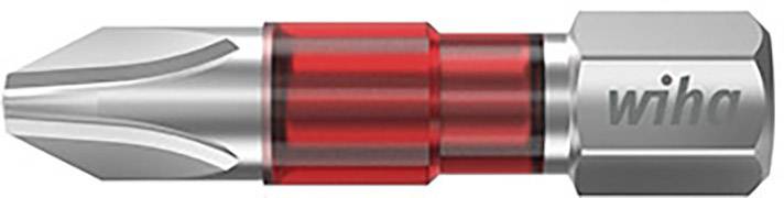 Wiha 42100 Kreuzschlitz-Bit PH 2 Molybdän-Vanadium-Stahl gehärtet 5 St.