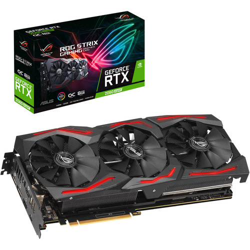 Asus Grafikkarte Nvidia GeForce RTX 2060S SUPER Gaming Overclocked 8GB GDDR6-RAM PCIe x16 HDMI®, DisplayPort, USB-C™