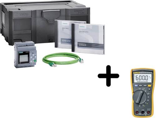 Siemens 6ED1057-3BA03-0AA8 + Fluke 115 SPS-Starterkit 115 V/AC, 115 V/DC, 230 V/AC, 230 V/DC