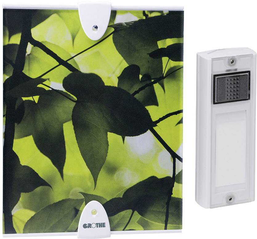 Grothe 43410 Funkgong Komplett-Set mit Blitzlicht