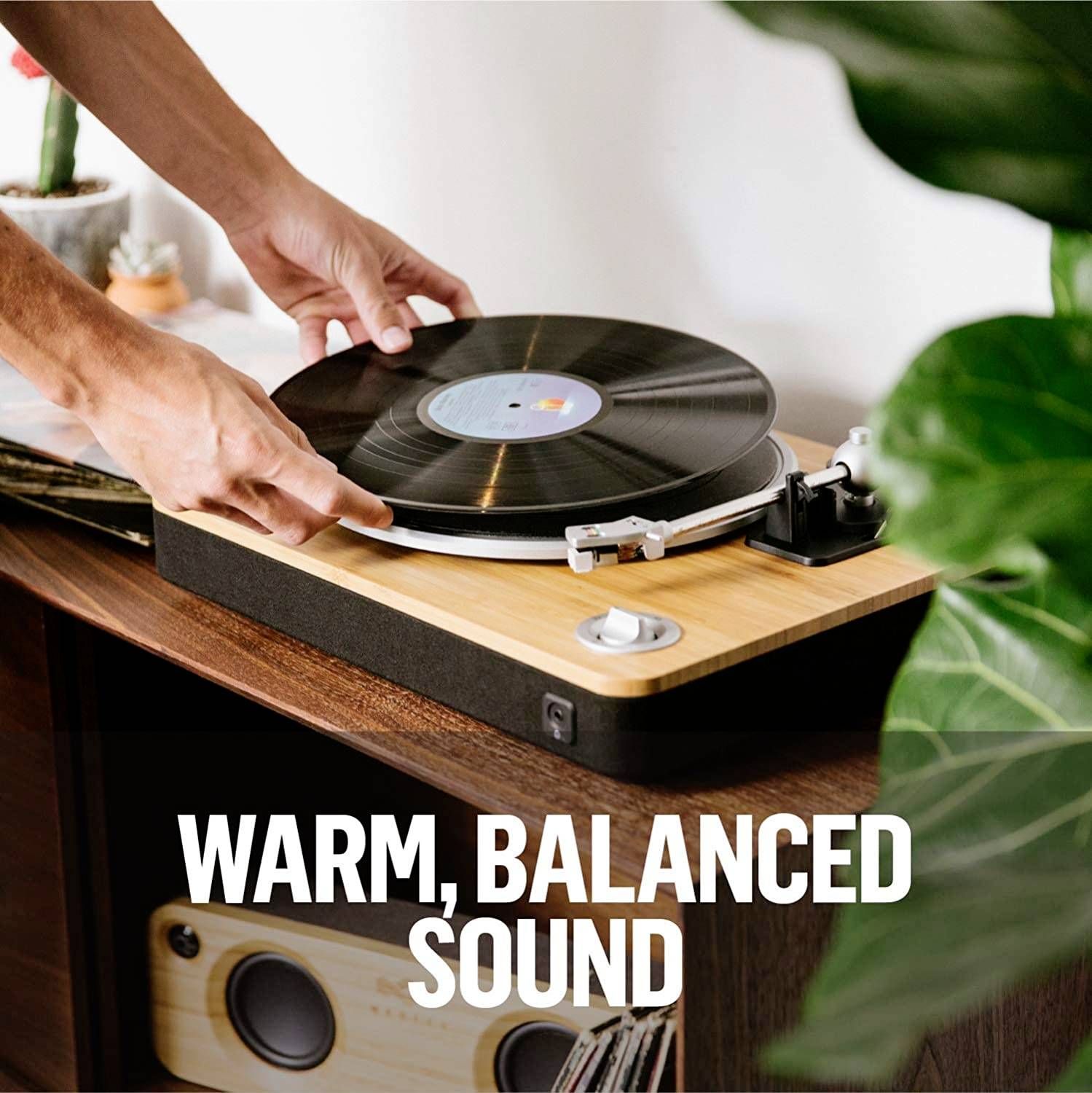 Marley Stir IT UP USB-Plattenspieler Riemenantrieb Bambus