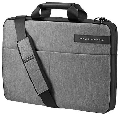 HP Notebook Tasche Signature Slim Toploader Passend für maximal: 39,6cm (15,6 ) Grau, Schwarz