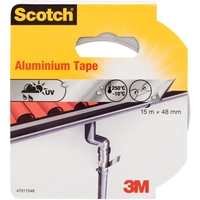 3M Scotch 47011548 Aluminium-Klebeband Scotch® Silber (L x B) 15m x 48mm 1St. 3M Scotch 47011548 Aluminium-Klebeband Scotch® Silber (L x B) 15m x 48mm 1St.
