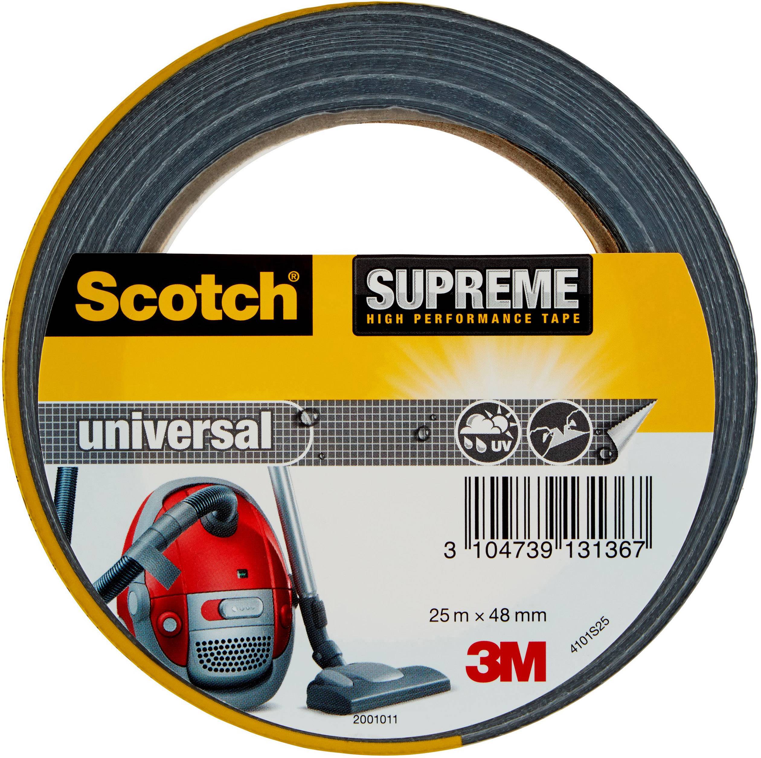 3M 4101 4101S25 Gewebeklebeband Grau (L x B) 25 m x 48 mm 1 St.
