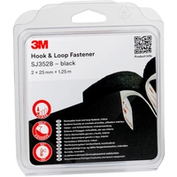 3M SJ352B Klettband zum Aufkleben (L x B) 1.25m x 25mm Schwarz 1St. 3M SJ352B Klettband zum Aufkleben (L x B) 1.25m x 25mm Schwarz 1St.