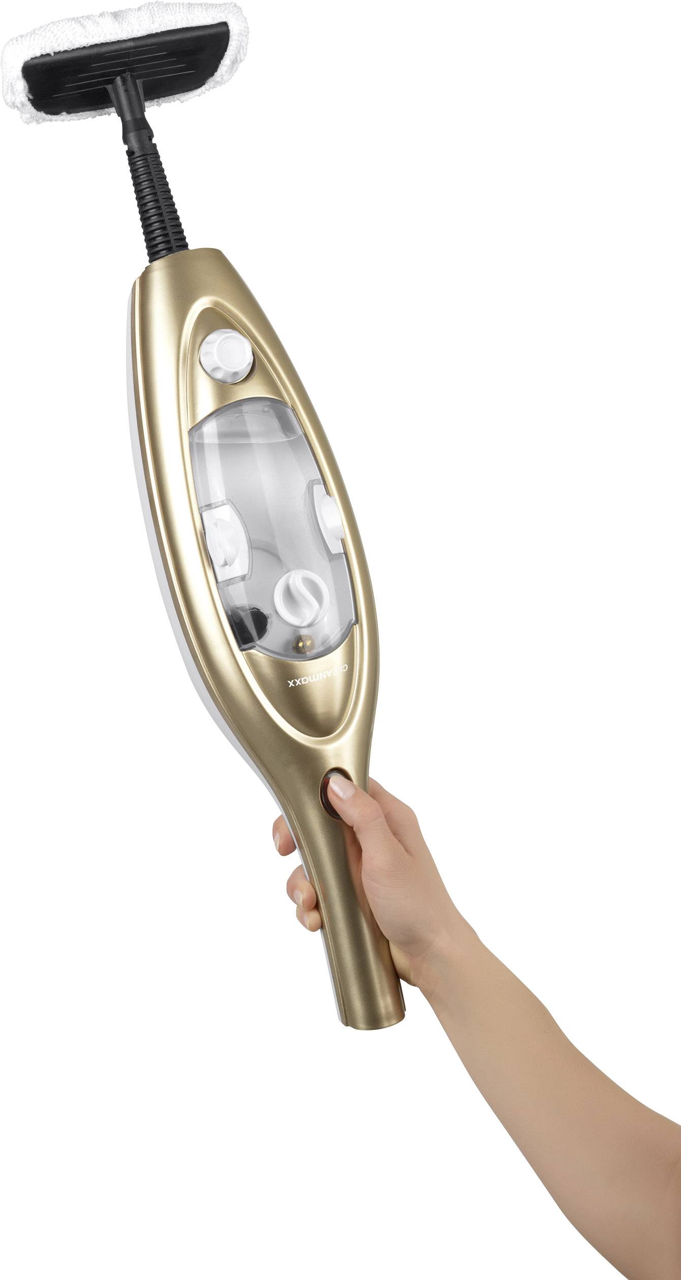 CleanMaxx 1123 Dampfbesen 1123 Grün, Weiß