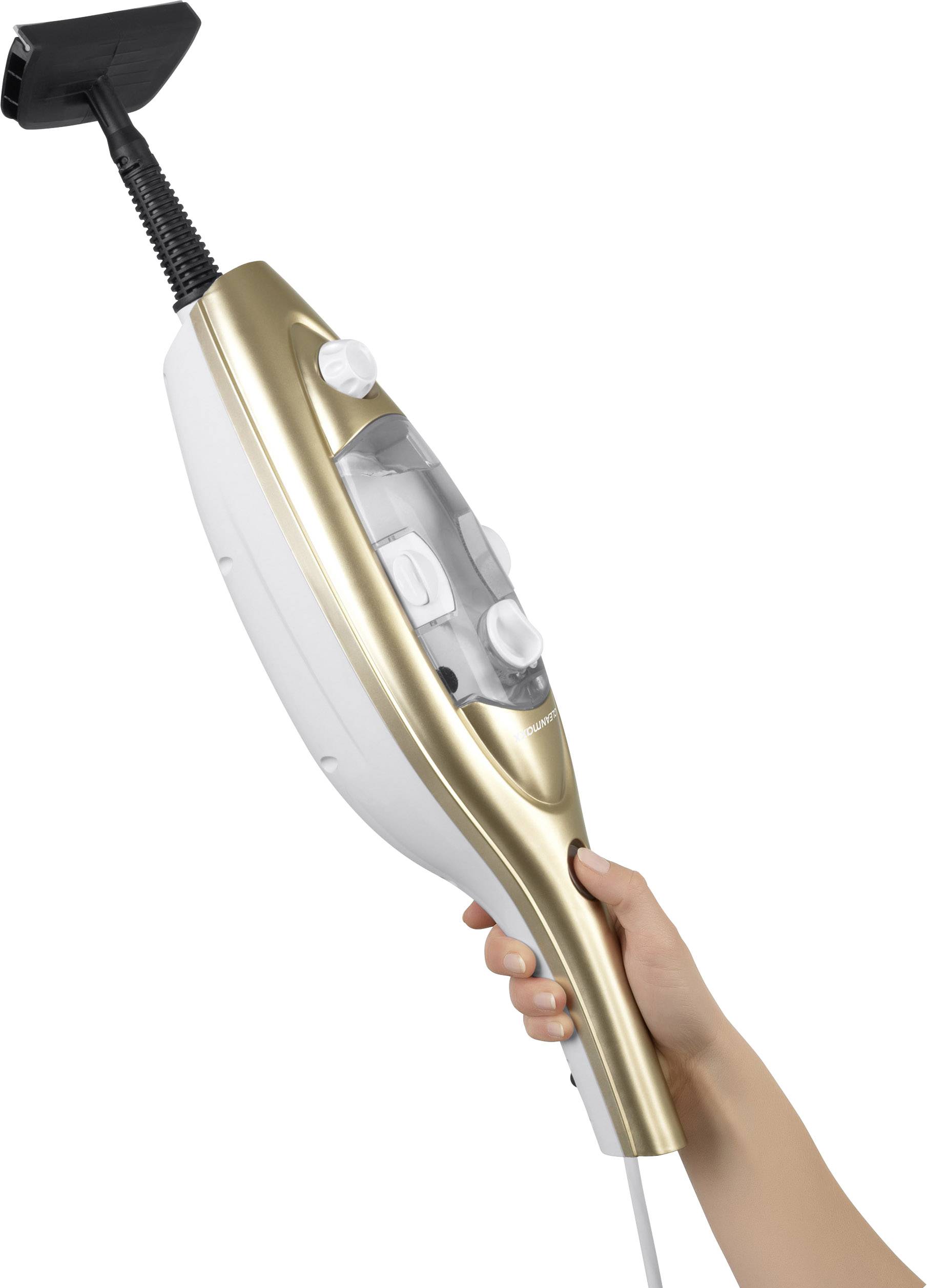 CleanMaxx 1123 Dampfbesen 1123 Grün, Weiß