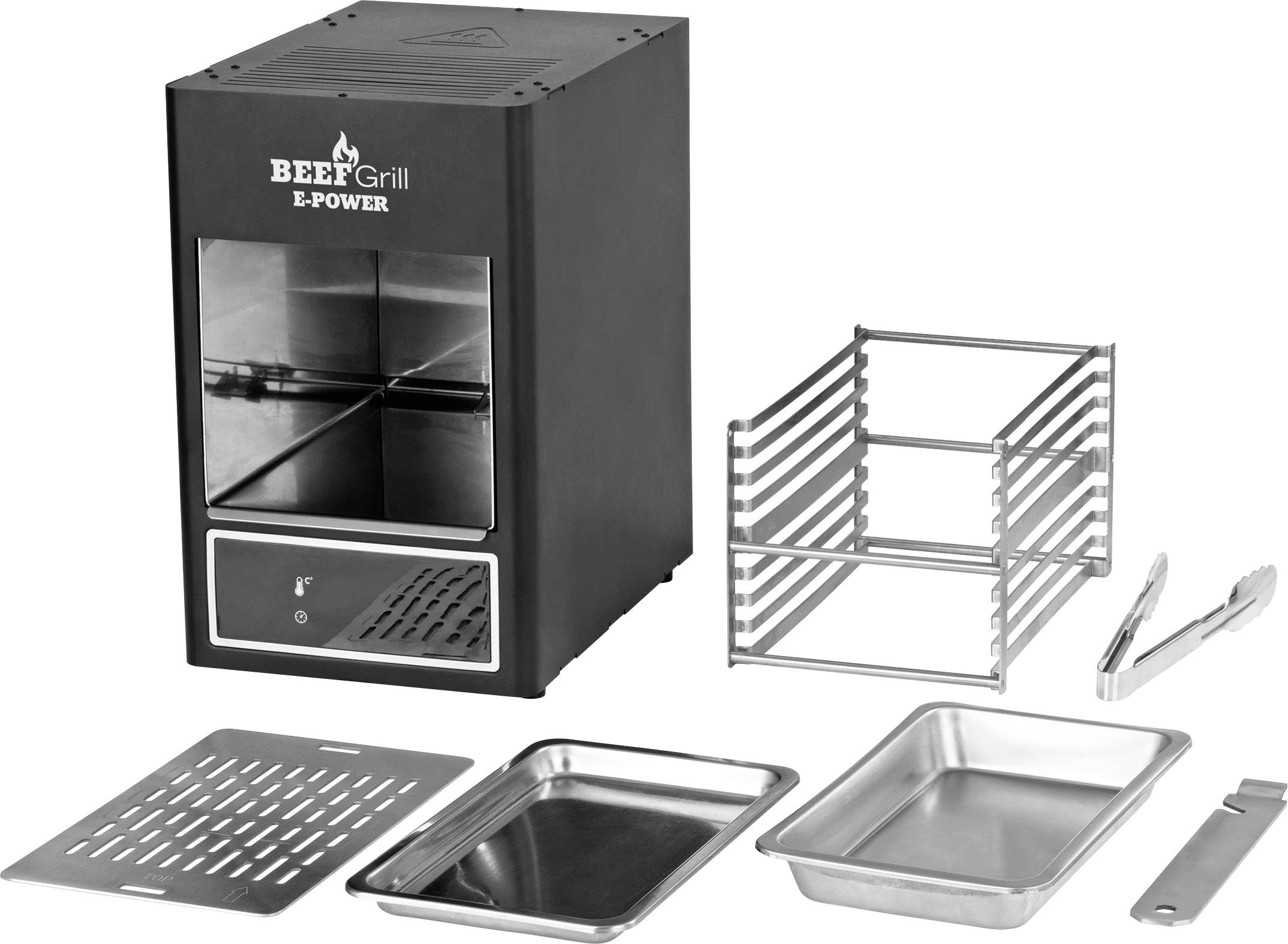 GourmetMaxx 8681 Steak Elektro-Grill Schwarz