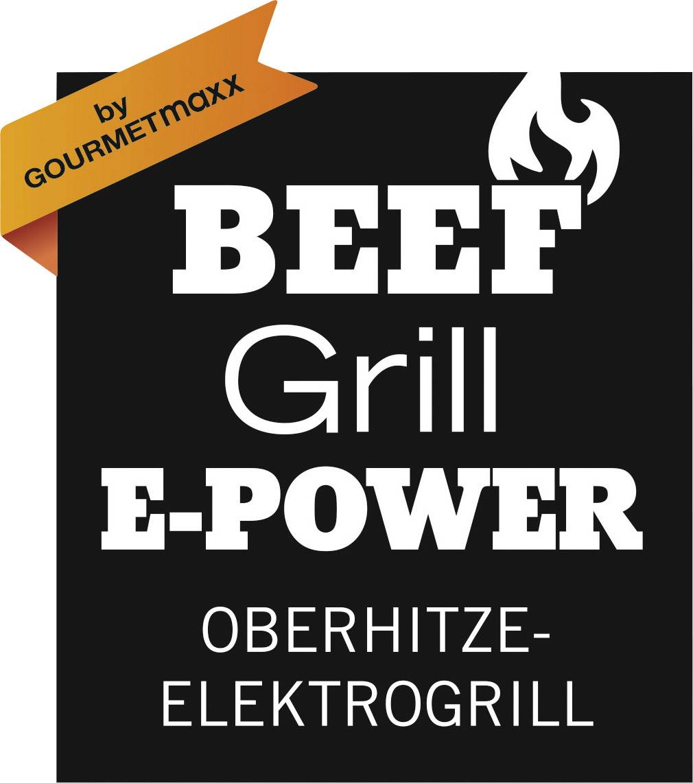 GourmetMaxx 8681 Steak Elektro-Grill Schwarz