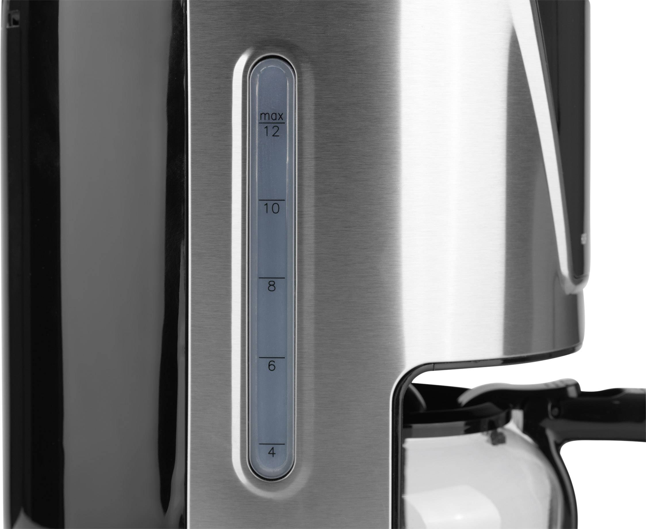 GourmetMaxx Barista 1160 Kaffeemaschine Edelstahl Fassungsvermögen Tassen=12