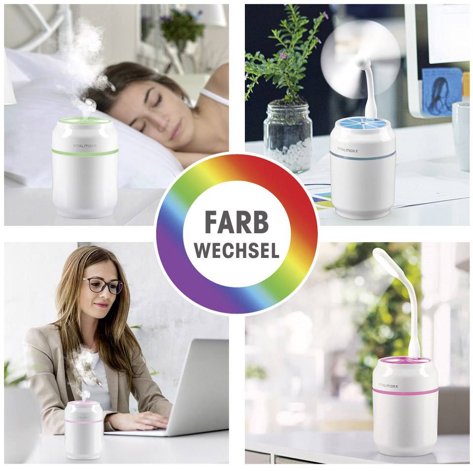 VitalMaxx 8601 Luftbefeuchter Weiß