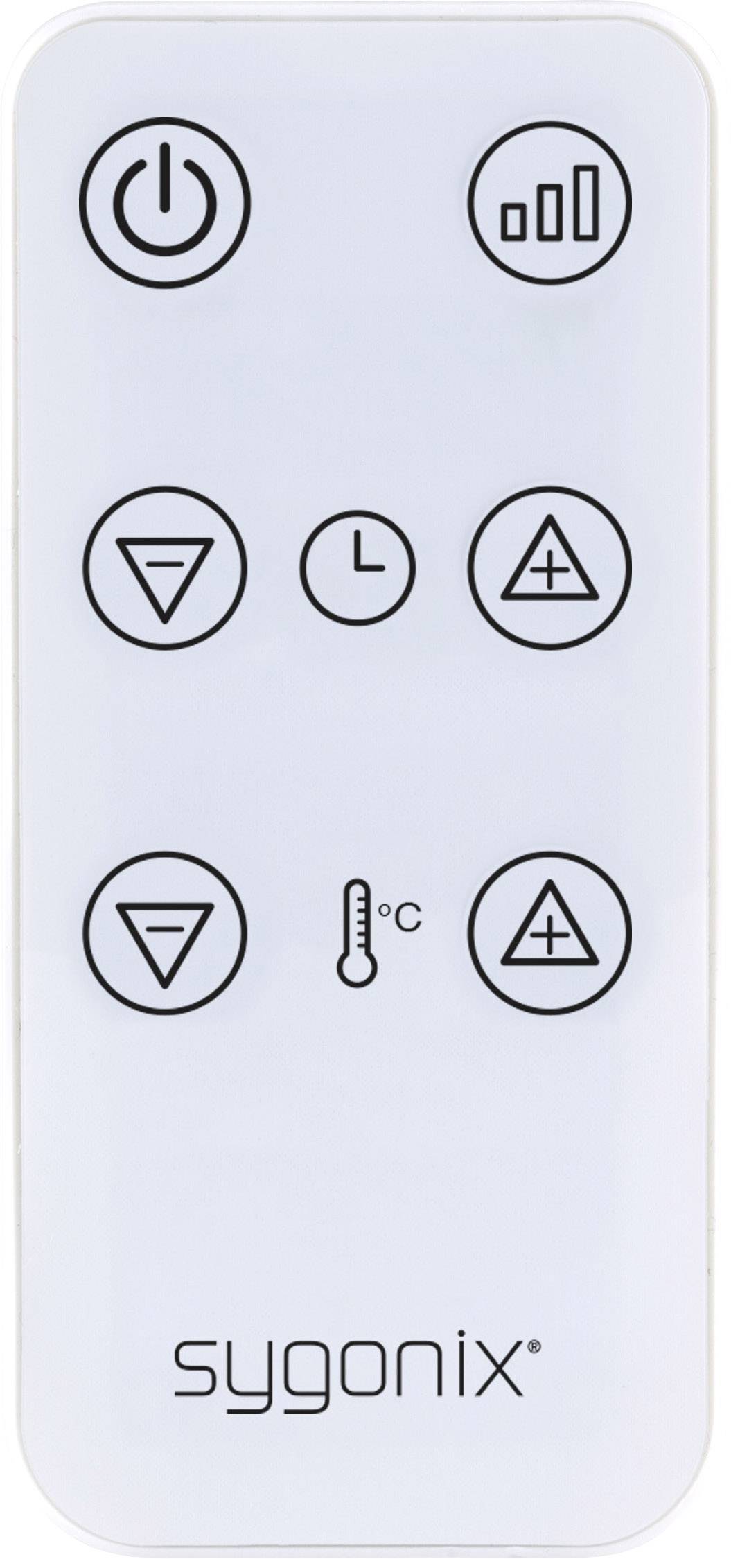 Sygonix SY-4289908 Konvektor 30m² Weiß, Schwarz