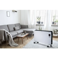 Sygonix SY-4289908 Konvektor 30m² Weiß, Schwarz Sygonix SY-4289908 Konvektor 30m² Weiß, Schwarz