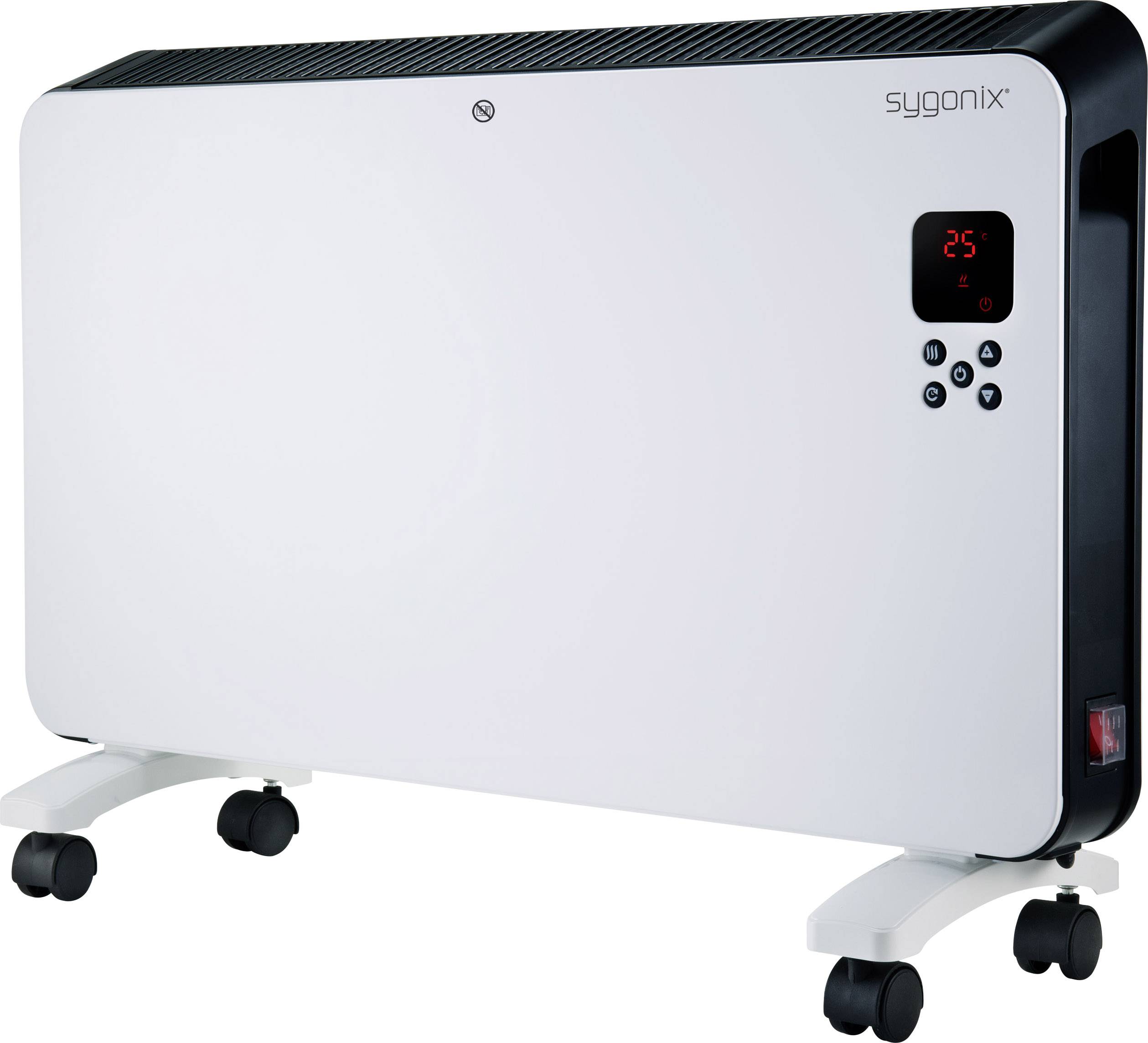 Sygonix SY-4289908 Konvektor 30m² Weiß, Schwarz