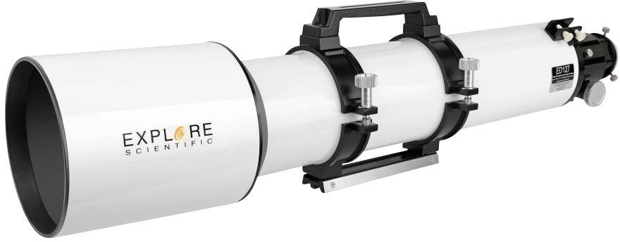 Explore Scientific ED APO 127mm f/7,5 Alu FCD-100 Alu HEX Linsen-Teleskop Achromatisch Vergrößerung 25 bis 260 x