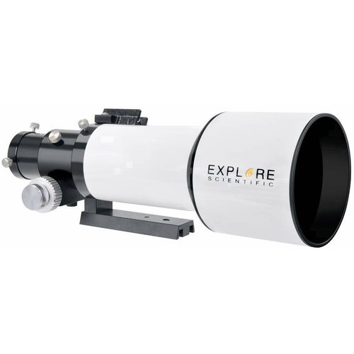 Explore Scientific ED APO 80mm f/6 FCD-1 Alu 2" R&P Fokussierer Linsen-Teleskop Achromatisch Vergrößerung 160 x (max)