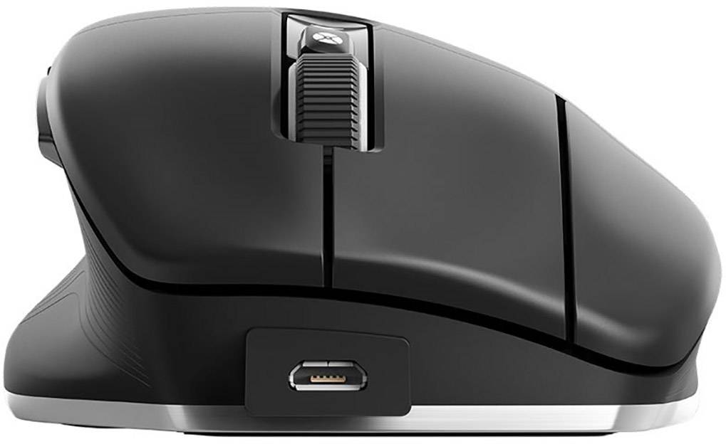 3Dconnexion CADMouse Pro Wireless Ergonomische Maus Bluetooth® Optisch Schwarz 7 Tasten 7200 dpi Ergonomisch