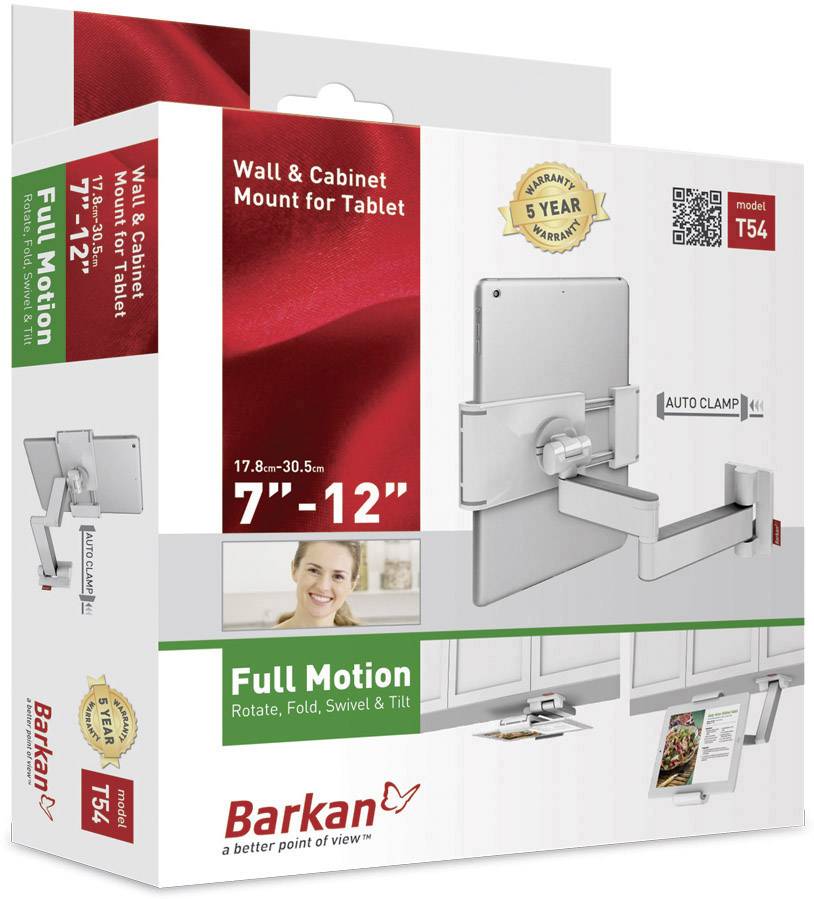Barkan T54 Tablet-Halterung  17,8 cm (7") - 30,5 cm (12")