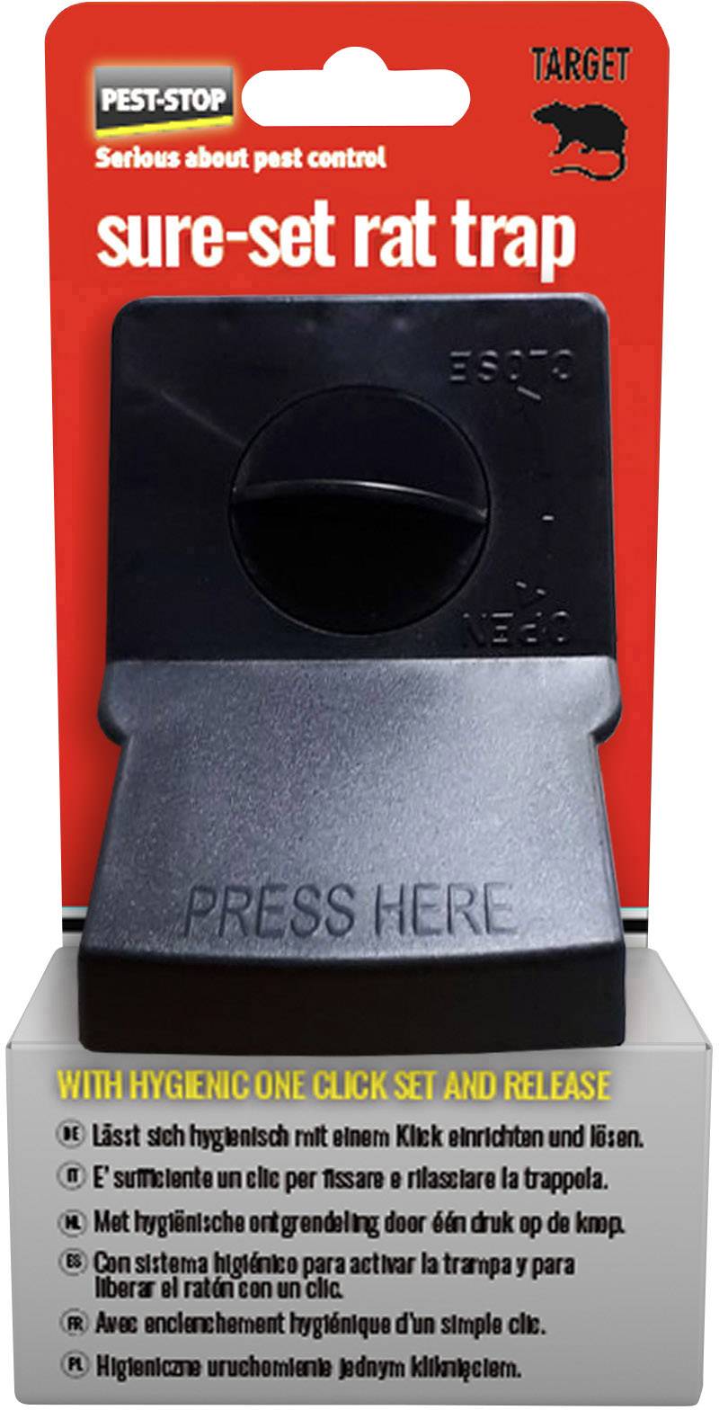 PEST STOP Sure-Set Rattenfalle Funktionsart Lockstoff 1 St.
